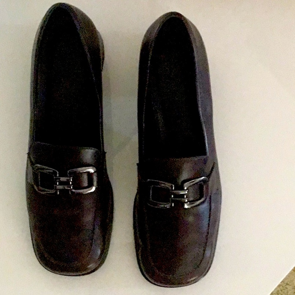 Michael Shannon Francis Brown Leather Loafers